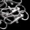 50Pcs Metal Clasp Swivel Trigger Clips Snap Hooks Key Ring Bags DIY  Silver 3