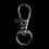 50Pcs Metal Clasp Swivel Trigger Clips Snap Hooks Key Ring Bags DIY  Silver 6