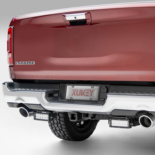 Clear Tinted License Plate Cover Smoked Bubble Shield 2 Pack 2