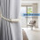Magnetic Curtain Tiebacks Beige 2 Pack 6