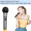 600Pcs Disposable Microphone Cover Mic Covers Mic Windscreen Protective for Handheld Microphone Karaoke Microphone 7