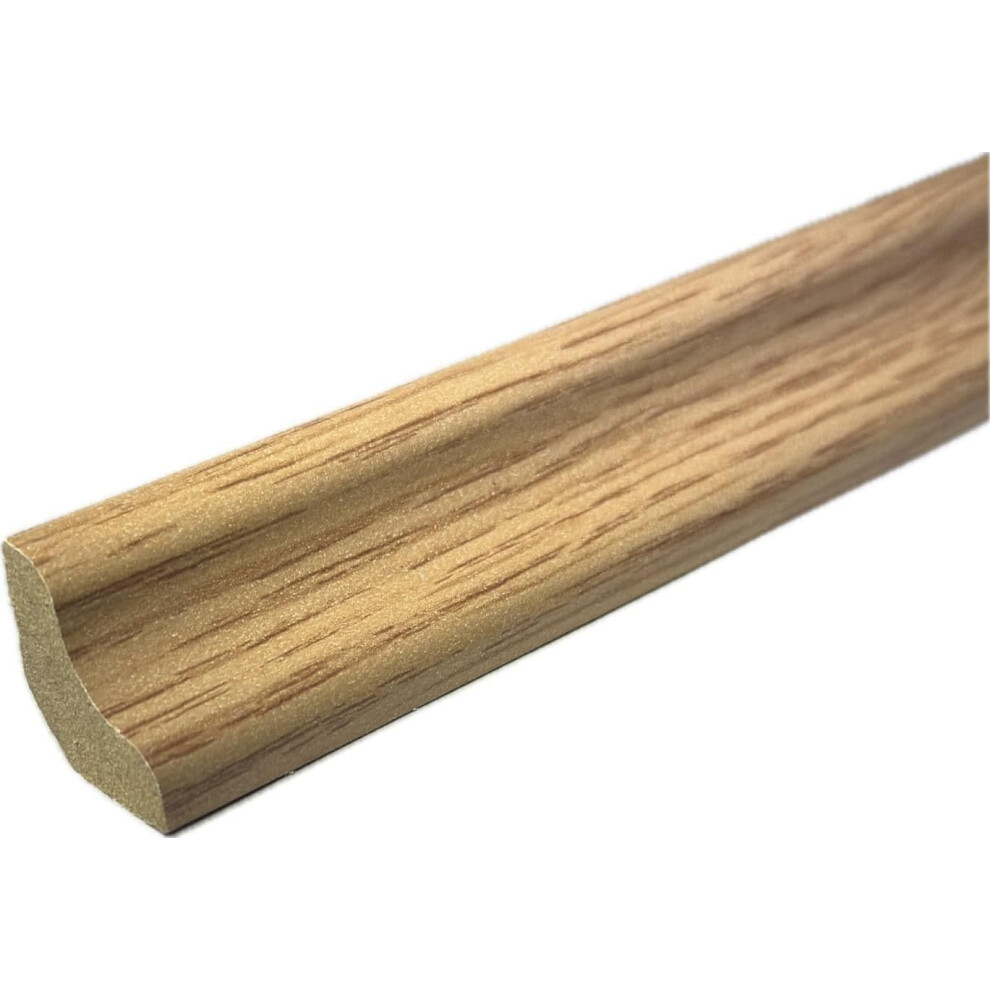 Laminate & Wood Floor Scotia Beading 813 Historic Oak (2.4M Length - 18Mm Scotia) Pack Of 10 9506948591613