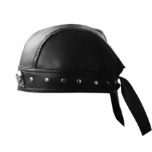 (Lion) Halloween Leather Hat with Adjustable Headband