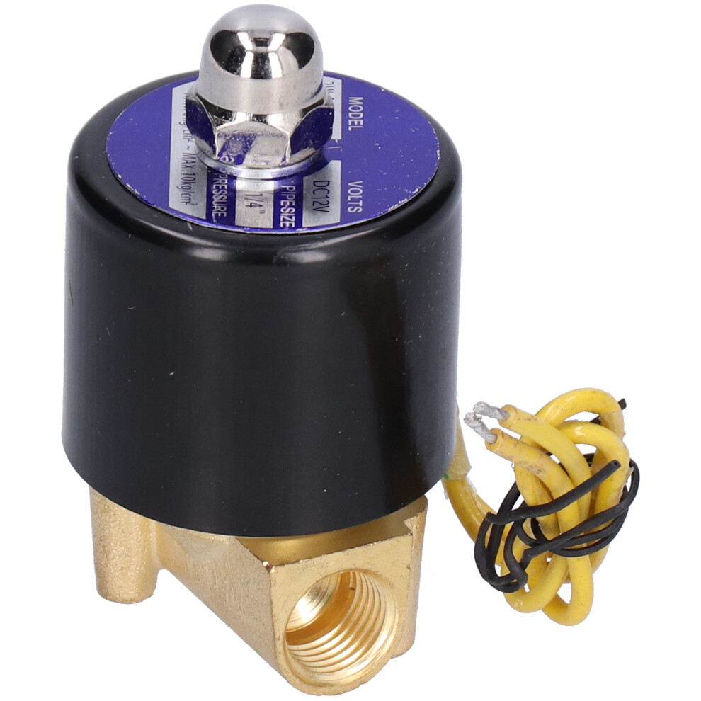 2Wâ025Â08 12V Cast Brass Normally Closed Electric Solenoid Valve 1/4In 5011390784901