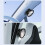 Justerbart bilspejl til blindvinkel, roter kop, sort bakspejl 4