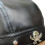 (Sun ghost) Halloween Leather Hat with Adjustable Headband 1