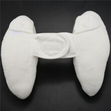 2X Baby Pillow Infant Baby Adjustable Pillow Neck Support Fitted for Car Stroller Pram Capsule White