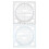 SEWACC Drawing Tools Tracer Templates ABS Blue 2 Pcs 8
