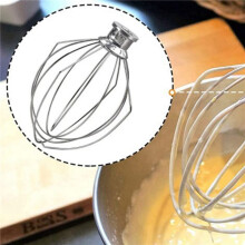 5X K5AWW Wire Whip Steel Wire Whisk Stainless Steel Egg Beater Mixer Mixing 5QT for American