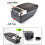 Για Toyota bB2000-2005Scion xB2004-2007Duel Κεντρική Κονσόλα Υποβραχιόνιο Χώρος Αποθήκευσης 4