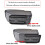Για Toyota bB2000-2005Scion xB2004-2007Duel Κεντρική Κονσόλα Υποβραχιόνιο Χώρος Αποθήκευσης 7