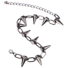 5X Metall Spikes Bolzen Nieten Punk Goth Halskette Choker Kragen