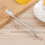 3X Stainless Steel Drinking Straw Filter Handmade Herb Mate Tea Light Bulb Gourd Washable Practical Tea Tools Bar 6