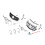 For - A W176 Front  Sensor Mount A2468880014 Adaptive Cruise Control Probe Bracket 2468880014 4