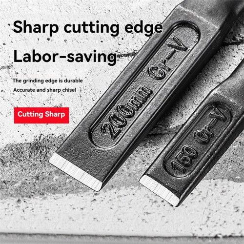 Chisels Concrete Tool Chisels  Cements Stone Splitters Masonry Chisels Flat Shovel Processing 6inch 1
