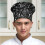 Professional Elastic Women Men Pleated Work Cap Kitchen Cooking Baker Chef Hat,Chilli Pattern 4
