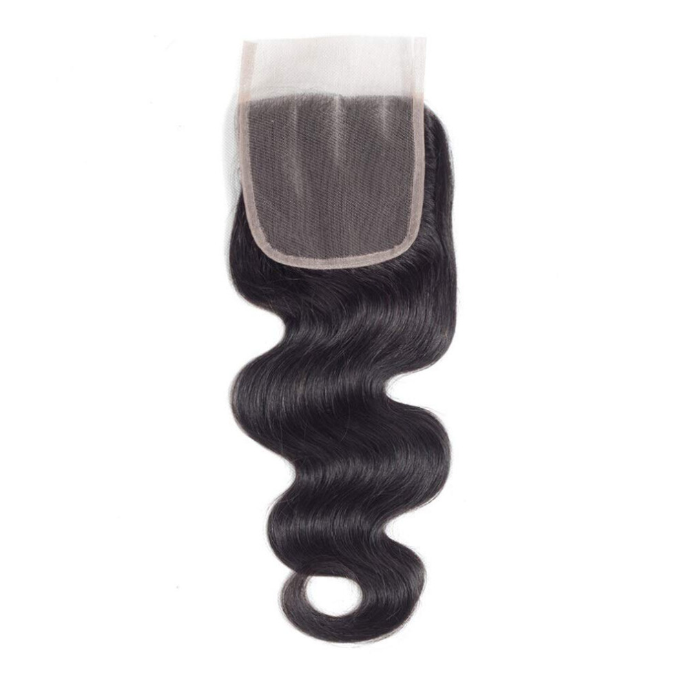12 Inch Brazilian Body Wave Human Hair Wig Natural Texture Lace Closure Heat Styling Ready