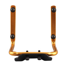 Bike-Sattelstützen-Adapter für Doppel-Wasserflaschenhalter in Gold für lange Fahrten