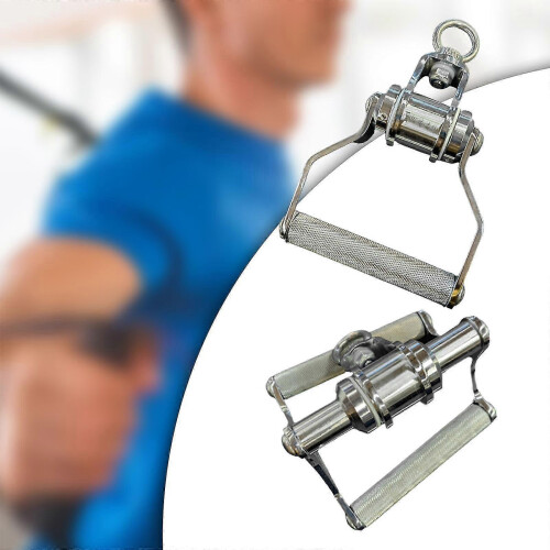 (D Shaped 15cmx25cm) Pull Down Cable Machine Handle Attachment Pull Down Bar For Home Gym Fitness D Shaped 15cmx25cm 2