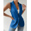 Women's Sleeveless Vest Blazer, Casual Open Front Work Office Top, S 2