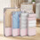 Carrying Handles Storage Boxes 4pcs Clothing Storage Organizer with Lids 6