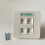KINCJON 4 Ports Utp Cat6 Network Module Rj45 Wall Plug Lan Socket Connector Tool Free 5