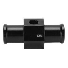 Motorcycle Water Temp Adapter 20mm Sensor Gauge 3-Way Connector for Cooling