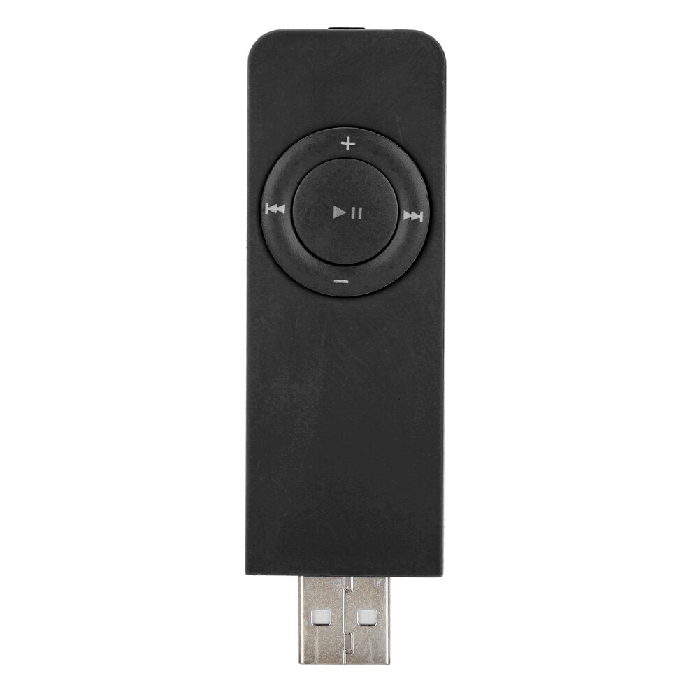 Compact Mp3 Player With Lanyard 16Gb Storage Ideal For On-The-Go Black 6951390786170