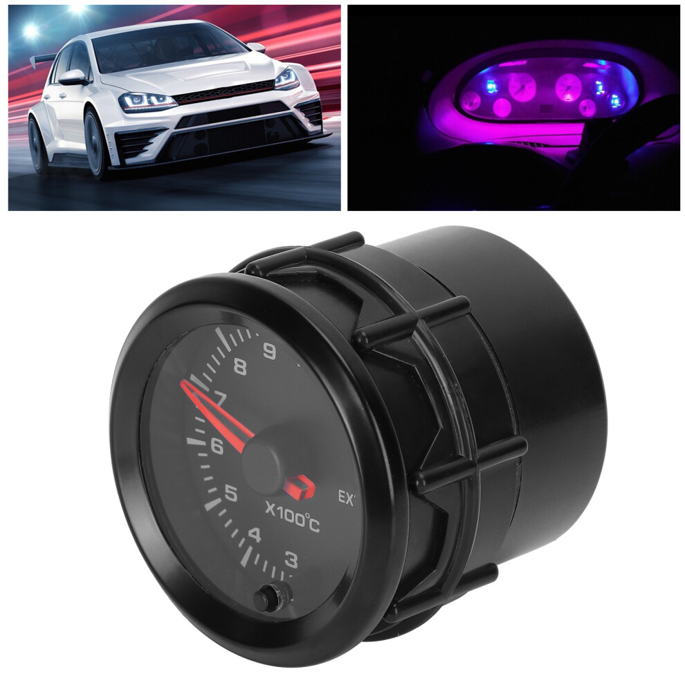 Exhaust Gas Temp Meter 2In/52Mm 300Â1300 7 Color Backlight For Cars 9451390786196