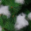 Neve artificial natalina para decoração de interiores - 1 conjunto de 9,8 x 7,9 polegadas 3