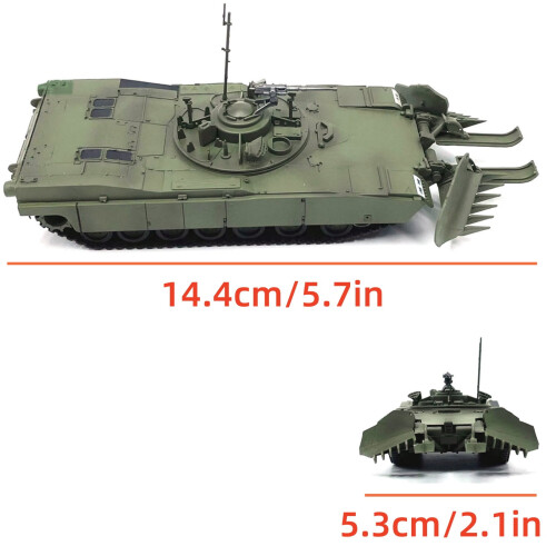 Δεξαμενή ορυχείου M1Panther του Στρατού των ΗΠΑ, μοντέλο 1: Διακόσμηση κλίμακας 72 για 1