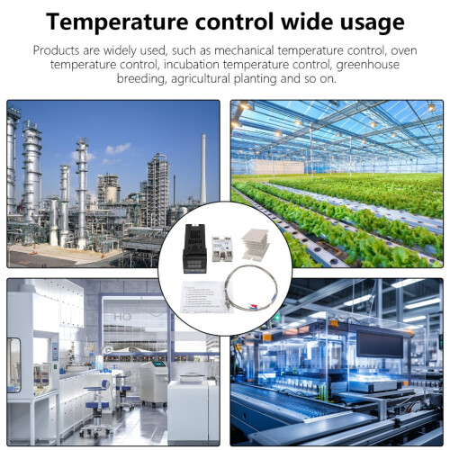REX-C100 Digital PID Thermostat 40DA SSR 1