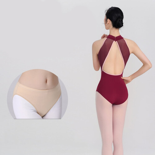 Calcinha de balé cavada em algodão para meninas 2