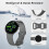 Συσκευασία 2 τεμαχίων συμβατή με το Google Pixel Watch3, αθλητικό, αναπνεύσιμο, μαλακό, 3