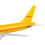DHL B757Cast Αεροπλάνα 16cm Προσομοίωση Μοντέλου Αεροσκάφους Αεροπορία Κιτ Μοντέλου 6