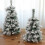 Mini Christmas Tree PVC Wood Base 30cm 45cm 60cm 5