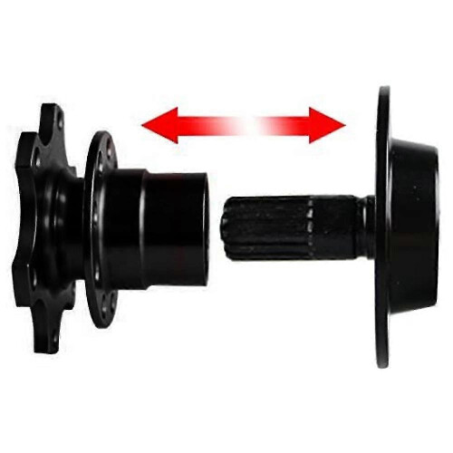 Universal Quick Release Adapter Snap Off Steering Wheel  Hub Race 1