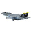 1: 100US F-14Tomcat Diecast Μαχητικό Αεροσκάφος Προσομοίωση Μοντέλου Αεροσκάφους Αεροπορίας 2