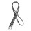 1 Pair Zebra Pattern Laces For Sneakers 5