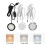 LED-lampe til underskab, Puck-lys med rund base, USB-spotlight til natborde, 3W, 5V, USB-belysning 5