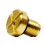 Coolant Expansion Tank Bleeder Screw for BMW Models E36/ E39/ E46 17111712788 By Solid Brass 3