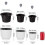 Plastic Self Watering Planter. Long Term Water Storage Plant Pot 5