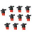 10x1/4" Gerade Inline-Benzinabsperrventile für Motorräder / Benzinhahn 2