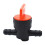 10x1/4" Gerade Inline-Benzinabsperrventile für Motorräder / Benzinhahn 4