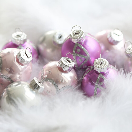 Christmas Ornament Caps Silver 0.5 Inch 100 Pcs 2