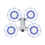 Holdbare, lette propelblade til reservedele til DJI Mini3Drone plastpropeller 3