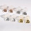 6Pcs Earring Backs Heart Shape Earring Lifter Backs Silicone Earring Backs Replacements For Droopy Ears 4