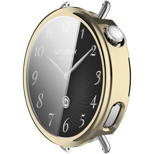 XiHAMA Protective Case for Xiaomi Watch S4 41MM – Soft TPU, Drop-Proof, Scratch-Proof, Full Screen Coverage 1