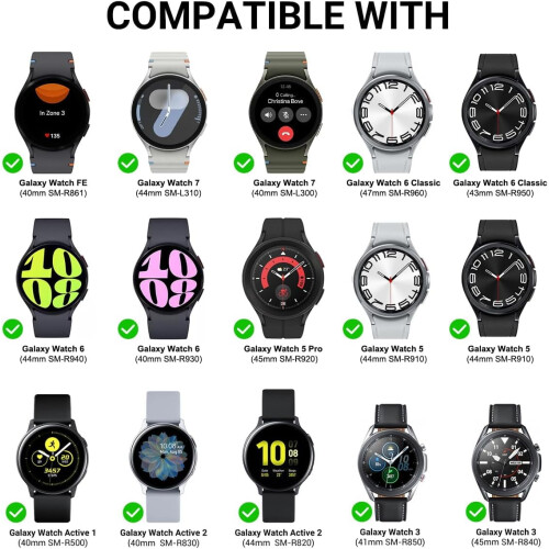 Φορτιστής USB-C συμβατός με Samsung Galaxy Watch Ultra/7/FE/6/6Classic/5/5Pro/4/4Classic/3/Active2/1, μαγνητική βάση 1