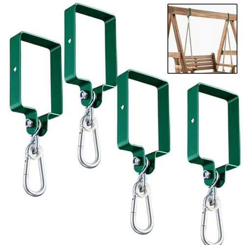 Heavy Duty Swing Hook Hangers Swing Mounting Hardware for Tree Hanging 2